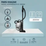 جاروبرقی پارس خزر مدل KOMPRESSOR VC-2500W - Image 10